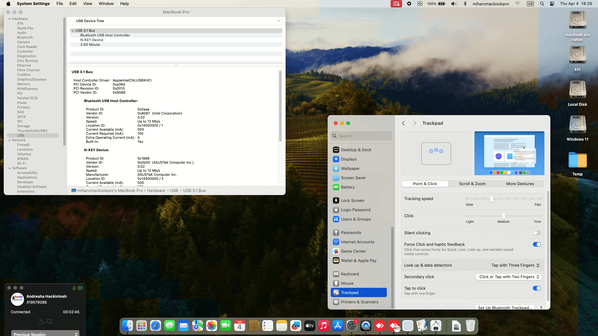 Asus ROG Strix G G531G DBQ086T [CoffeeLake   Intel UHD 630 + I2C]   OpenCore 1